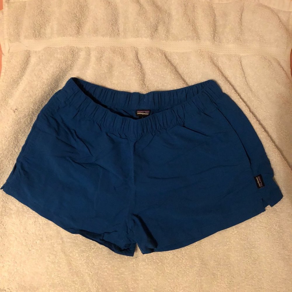 Blue Patagonia Barely Baggies